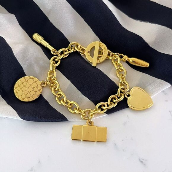 Estee Lauder The Golden Icons Charm Bracelet - Picture 1 of 5